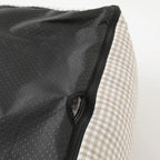 All Season Gingham Check Cushion Bed