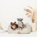 All Season Gingham Check Cushion Bed