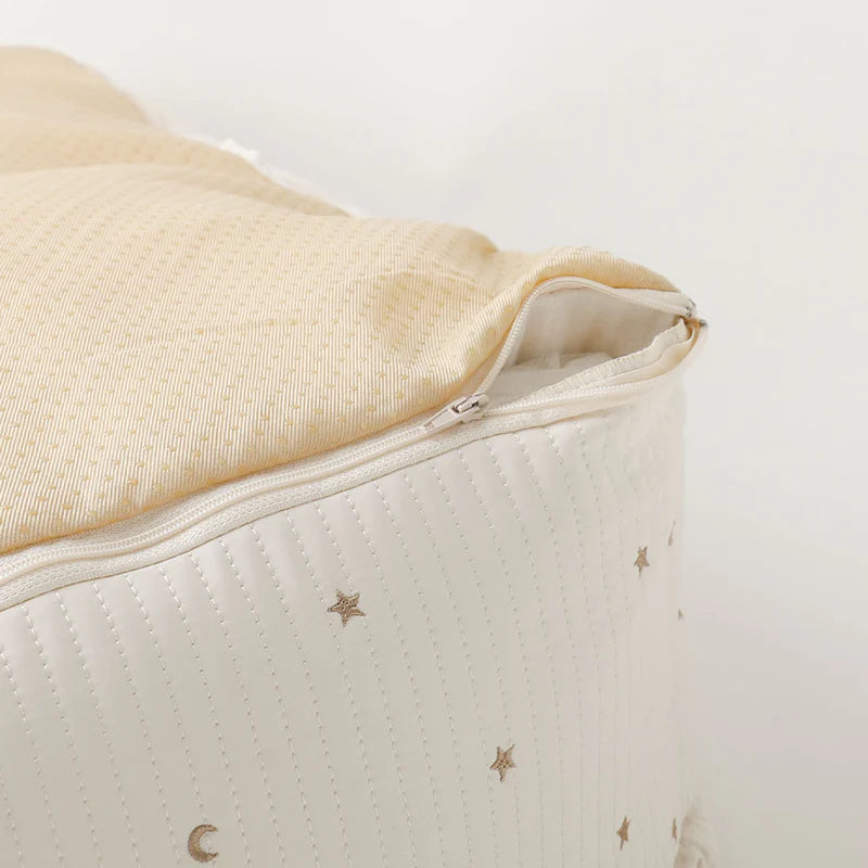 Water Repellent Embroidered  Star & Moon  Bed