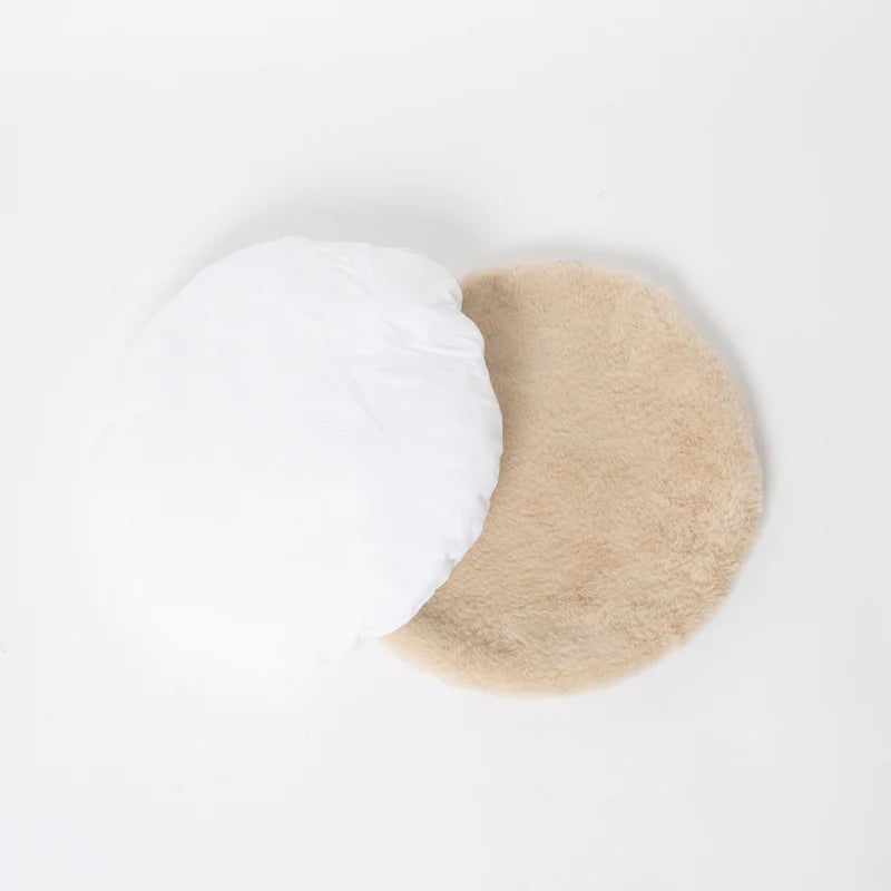 Croissant Style Fur Bed