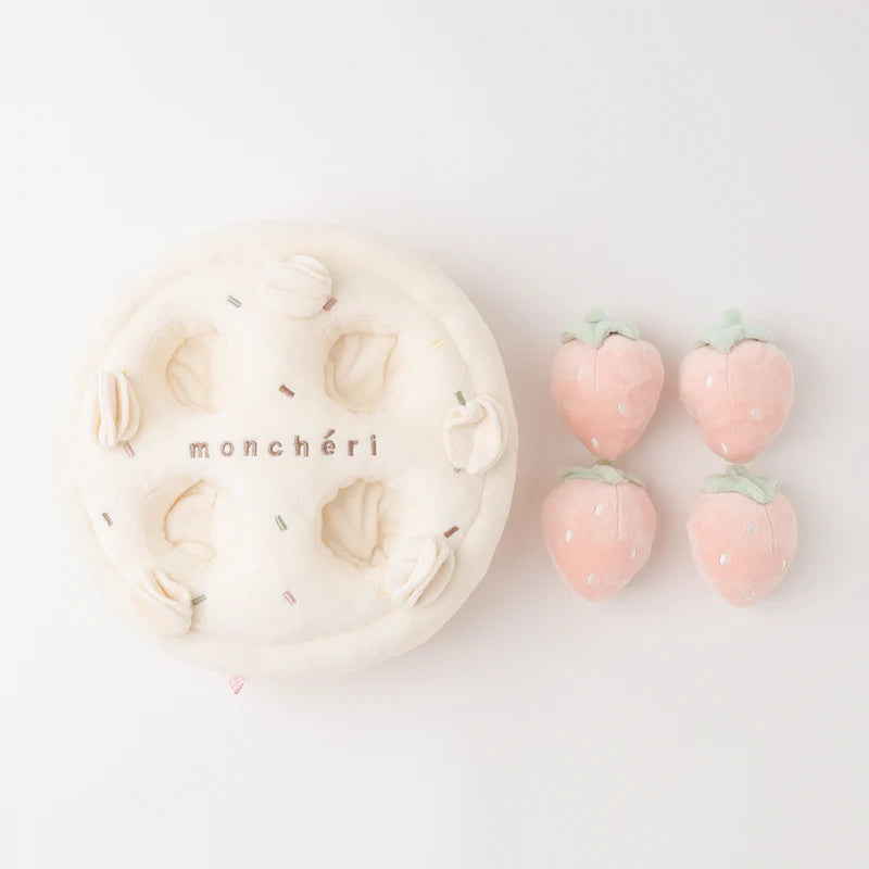 Puzzle Enrichment Toy - Strawberry Cake