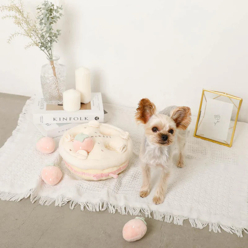 Puzzle Enrichment Toy - Strawberry Cake