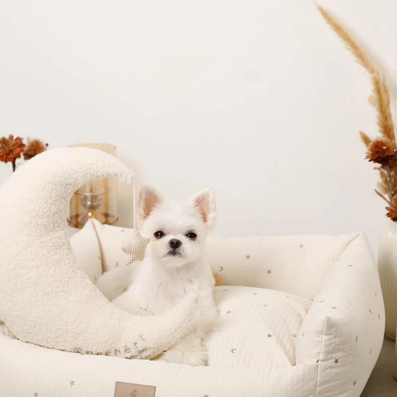 Water Repellent Embroidered  Star & Moon  Bed