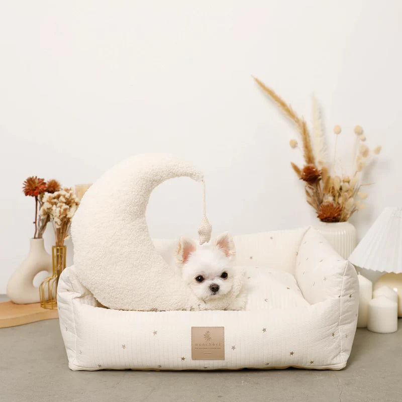 Water Repellent Embroidered  Star & Moon  Bed