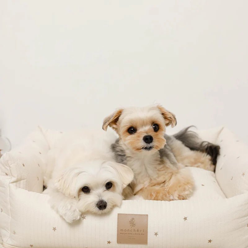 Water Repellent Embroidered  Star & Moon  Bed